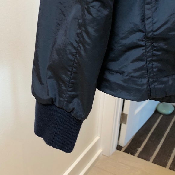 Universal Works Men's MA-1 Jacket, Navy Medium - Picture 4 of 10